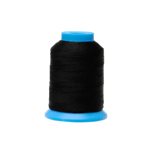 Nylon bondeado N.60 negro 325 x Rollo